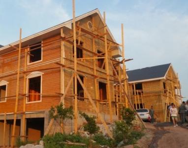 廣安2000平米鋼木結(jié)構(gòu)會(huì)所業(yè)主非常滿意